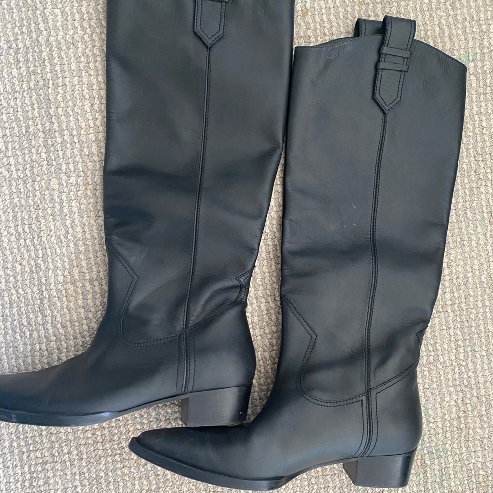FRAME Le Dallas leather boots